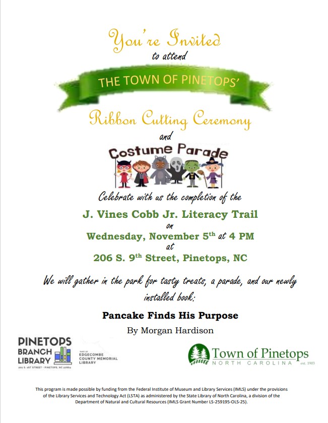 Literacy Trail Ribbon Cutting